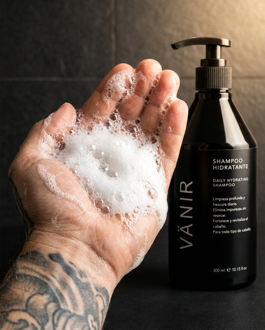 Rutina Capilar: textura espuma shampoo